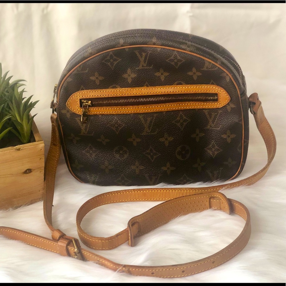 LOUIS VUITTON senlis Vtg Round crossbody bag mono